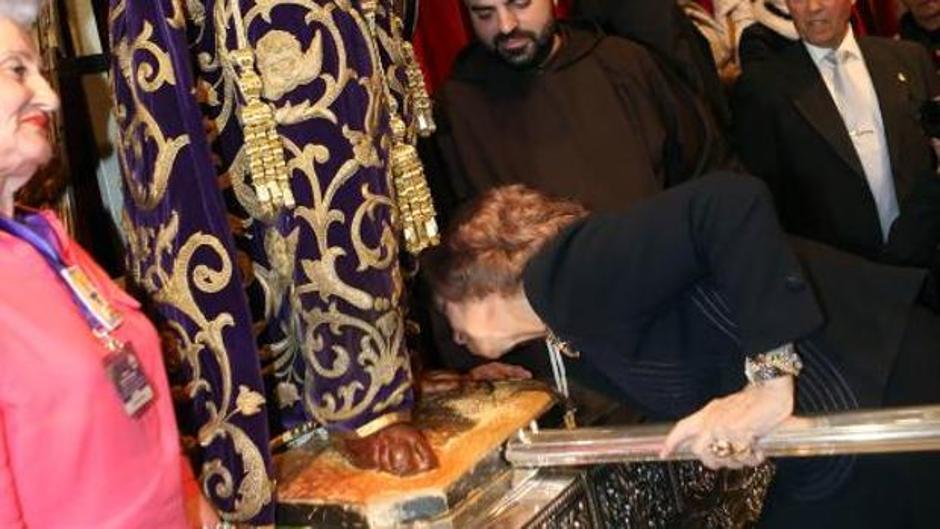 En peligro el besapiés de Jesús de Medinaceli por el coronavirus