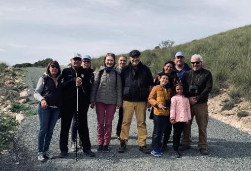 El embajador con su familia