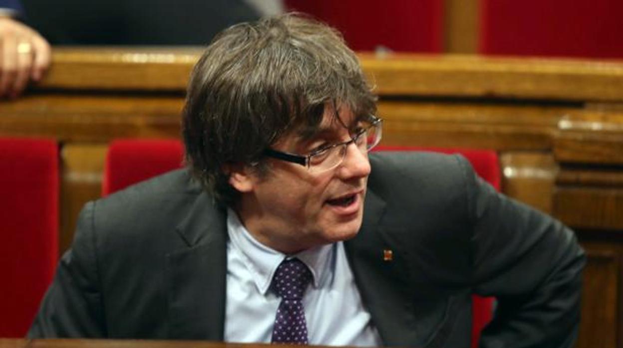 El expresidente de la Generalitat Carles Puigdemont, prófugo de la justicia desde octubre de 2017