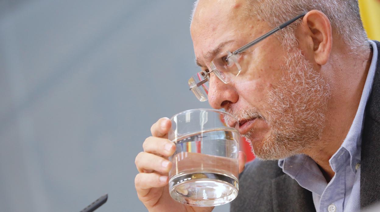 Francisco Igea, ayer en la rueda de prensa posterior al Consejo de Gobierno