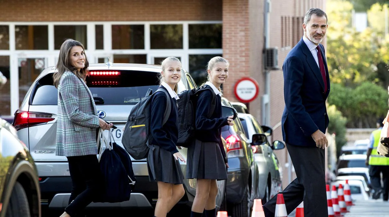 La Princesa y la Infanta acudirán al colegio el lunes a pesar del caso de coronavirus