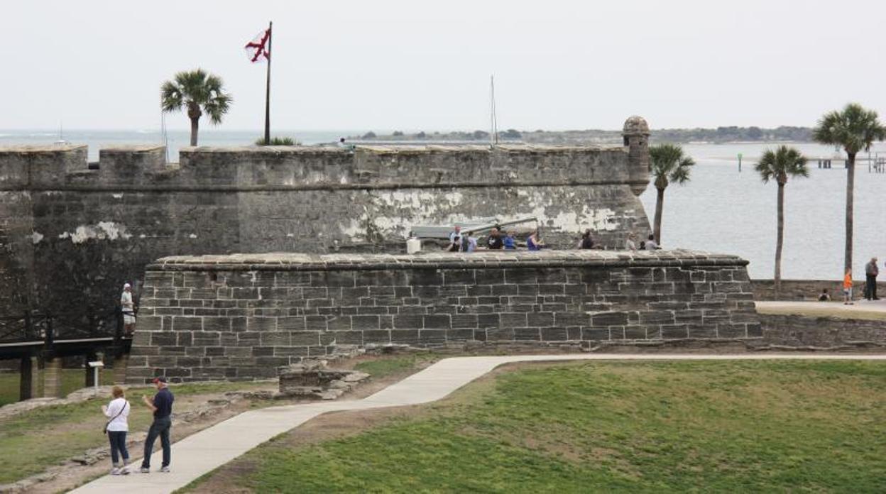 Castillo de San Margos en la ciudad de San Agustín de La Florida (Estados Unidos)