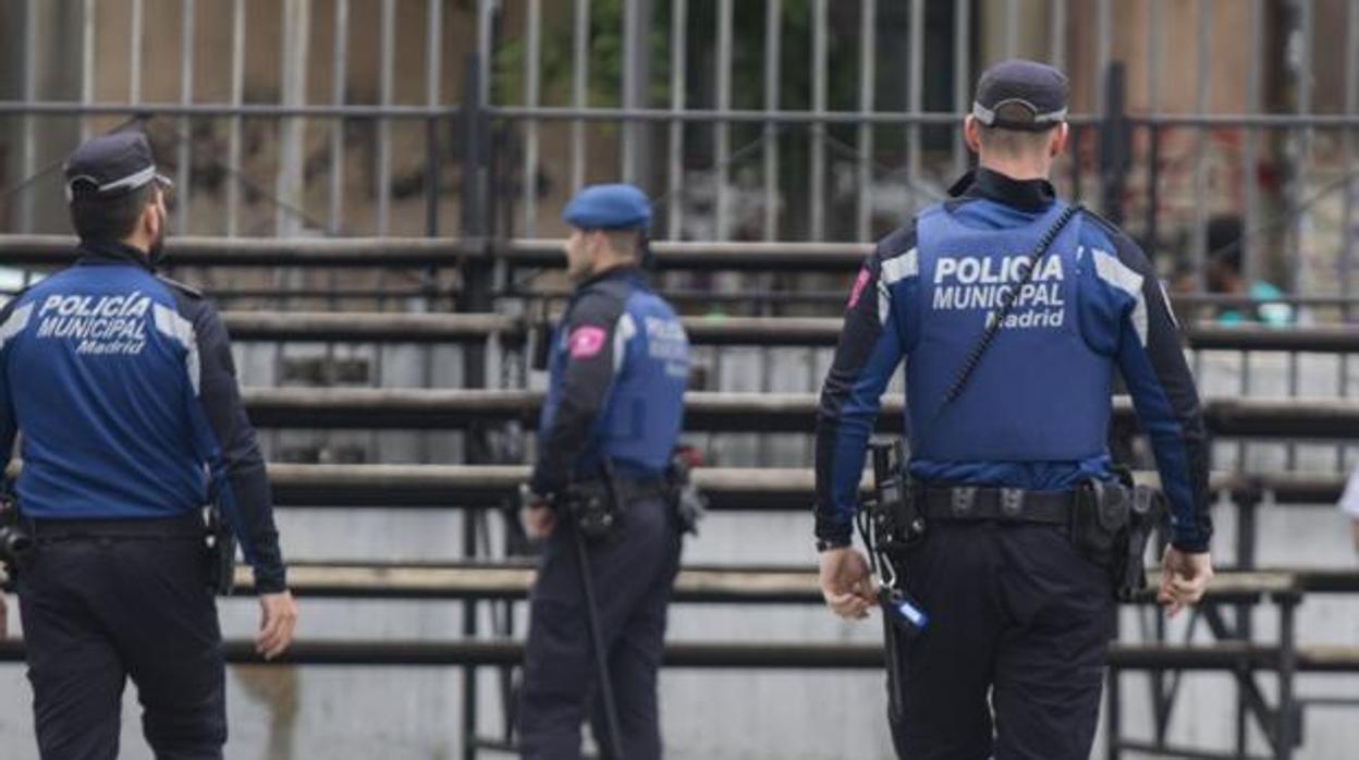 Imagen de archivo de la policía municipal de Madrid