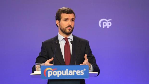 Casado ve las medidas de Sánchez contra el coronavirus «claramente insuficientes»