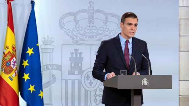 Pedro Sánchez anuncia que mañana decretará el estado de alarma durante 15 días