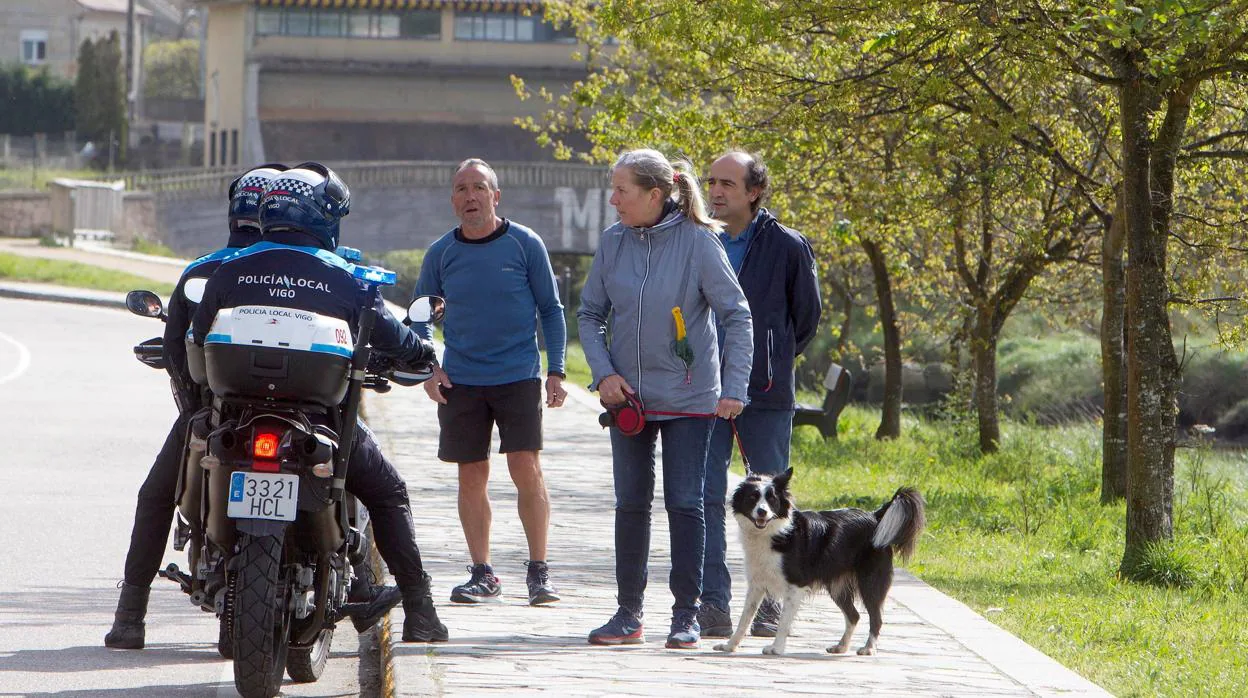 La Policía Local de Vigo advierte a los paseantes