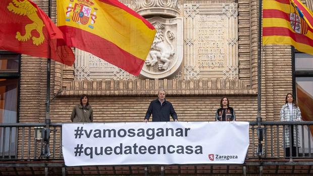 El alcalde de Zaragoza lidera una campaña para «cerrar la puerta al coronavirus» entre todos