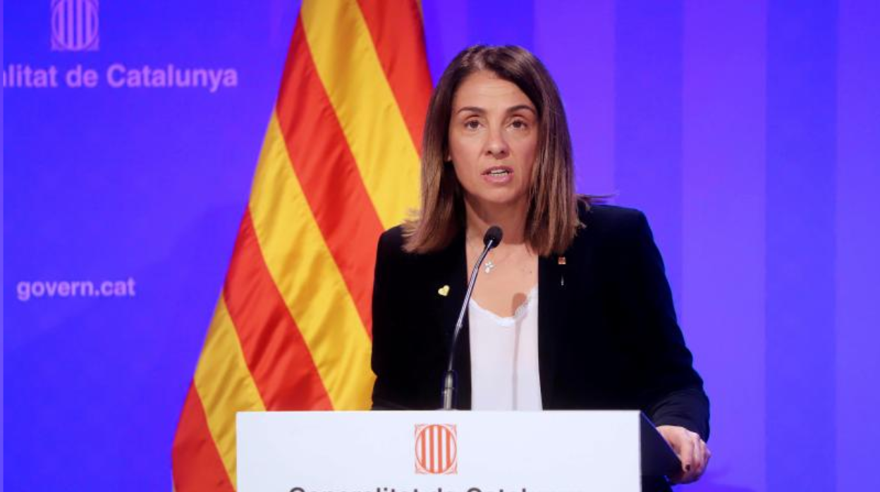 Meritxell Budó, portavoz de la Generalitat de Cataluña