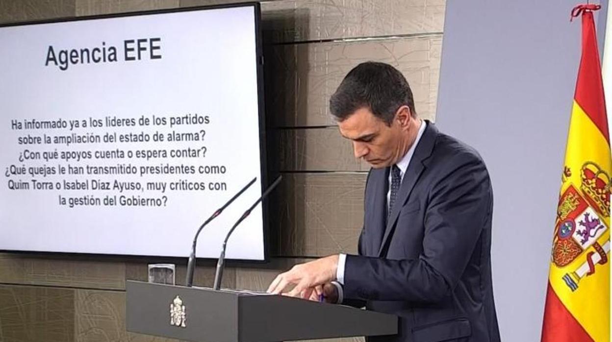 ¿Qué te parecieron las comparecencias de Pedro Sánchez este fin de semana?