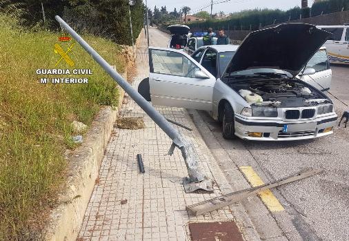 Detenido un joven en Mallorca por saltarse el confinamiento, conducir sin carné y agredir a un agente