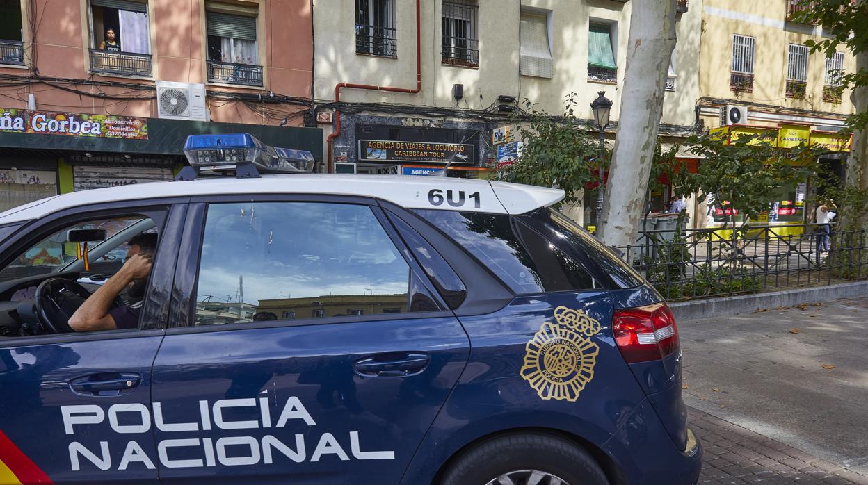 Imagen de un coche de la Policía Nacional