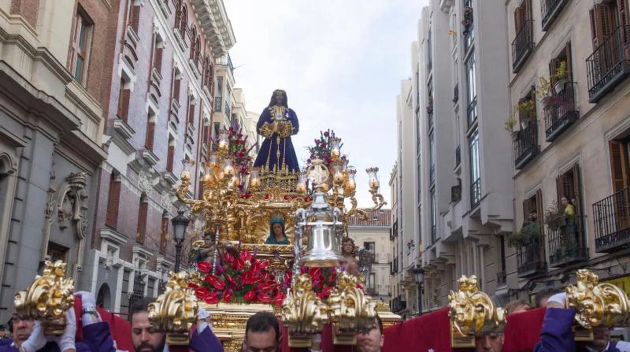 Salida procesional del Cristo de Medinaceli de 2018