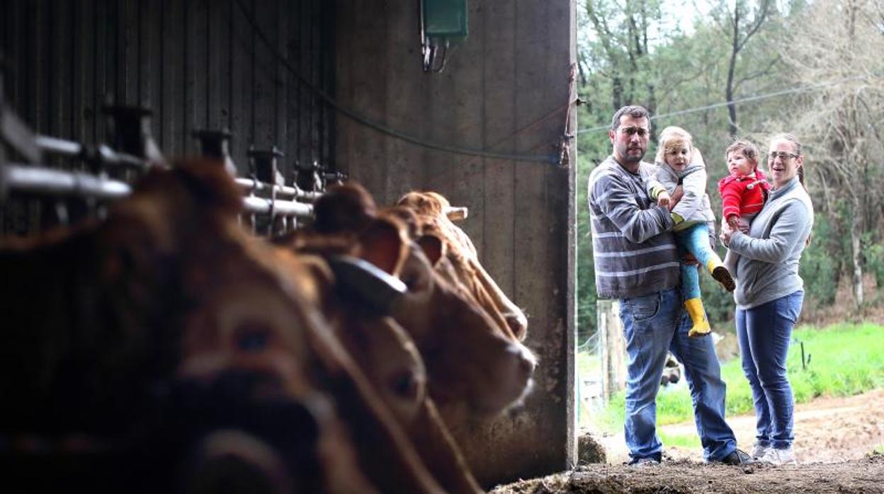 Una familia de ganaderos durante la crisis sanitaria del coronavirus