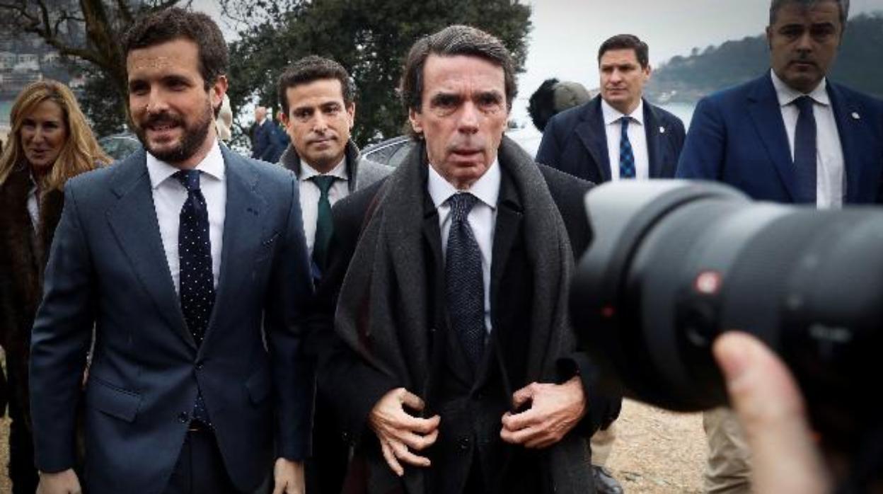 Aznar aconseja a Casado que acuda a la reunión con Sánchez si le ...