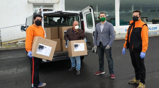 El Ayuntamiento entrega las 12.000 mascarillas que se han confeccionado en hogares de Ciudad Real