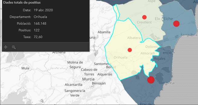 Desescalada del confinamiento: mapa de las ciudades valencianas con menor incidencia del Covid-19