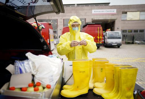 Puesta a punto del material