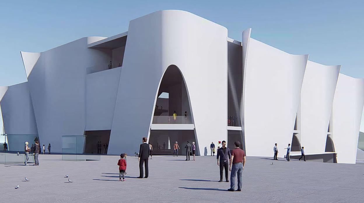 Proyecto presentado para el Hermitage Barcelona