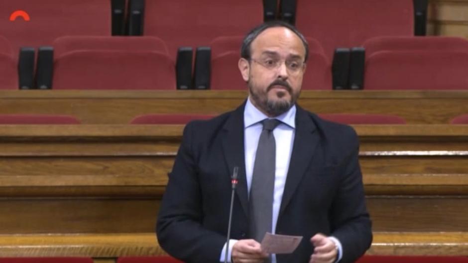 Alejandro Fernández destapa ante Torra la mala gestión del Govern en la epidemia