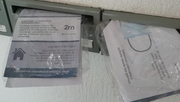 Comienza el reparto de mascarillas en los domicilios de Castilla-La Mancha