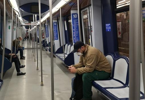 Foto tomada por Rafael Acosta en el Metro de Madrid