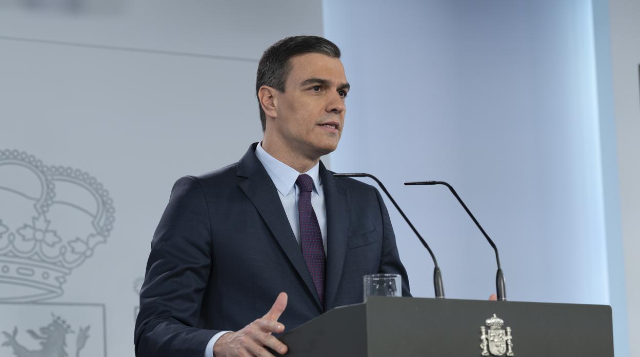 Imagen del presidente del Gobierno, Pedro Sánchez, tomada el pasado sábado