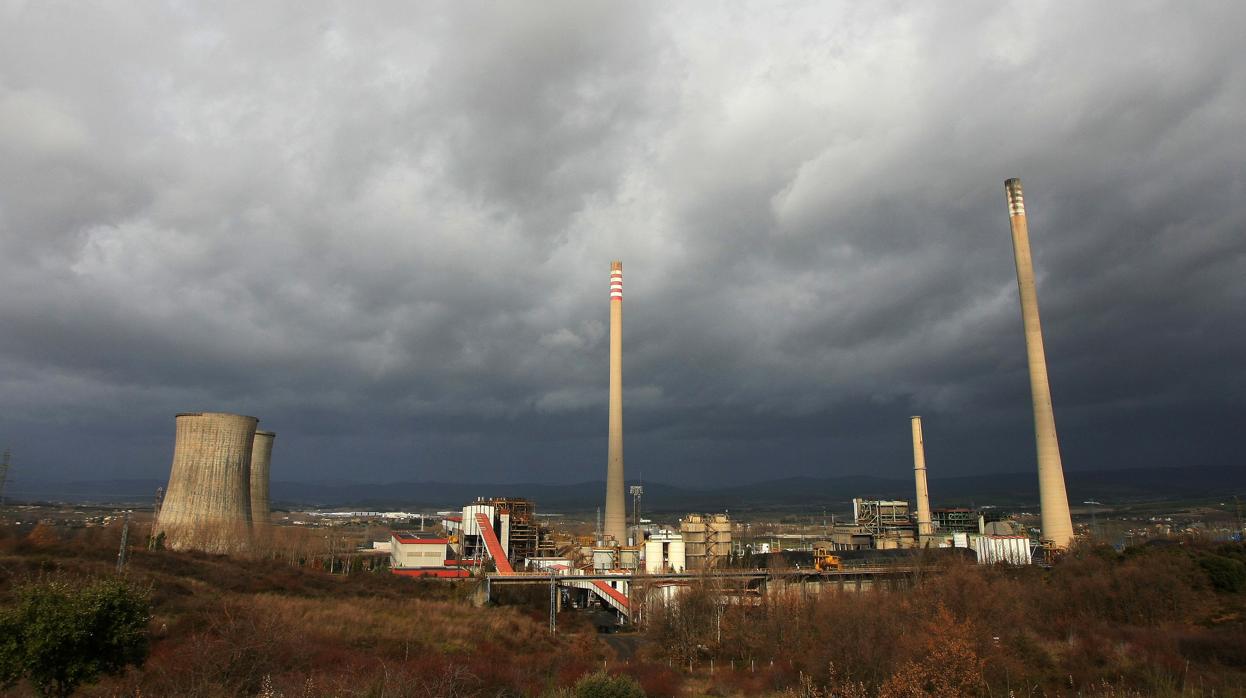 Central térmica de Compostilla en Cubillos del Sil (León)