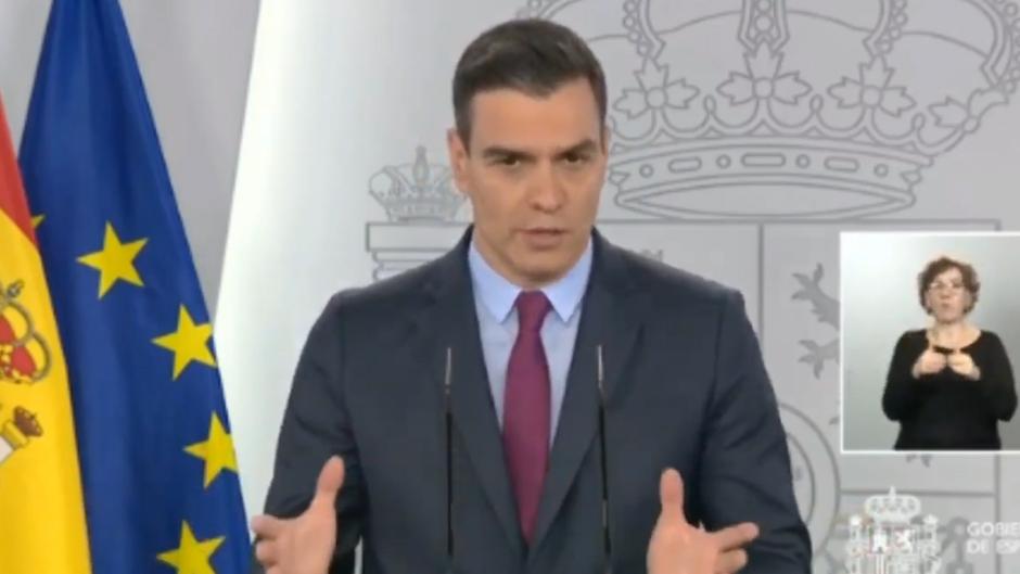 Pedro Sánchez anuncia el plan de desescalada gradual, asimétrica y coordinada