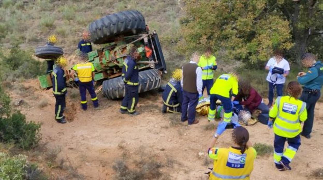 El accidente se produjo en el término municipal de Tarancón (Cuenca)