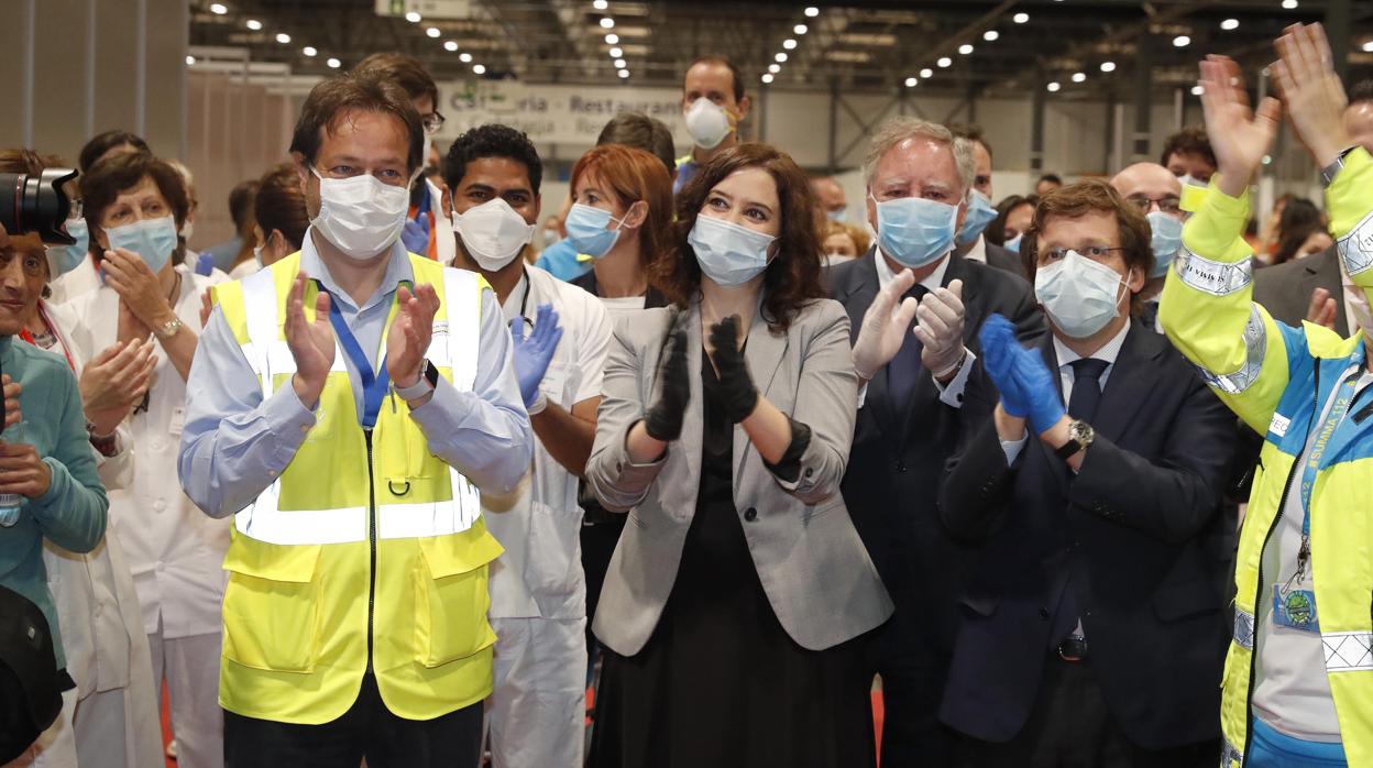 La Delegación del Gobierno de Madrid abre una investigación por el acto de clausura del hospital de Ifema