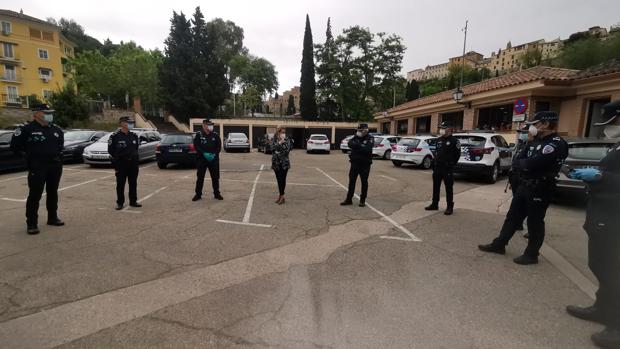 Tolón perfila con la Policía Local el proceso de desescalada en Toledo