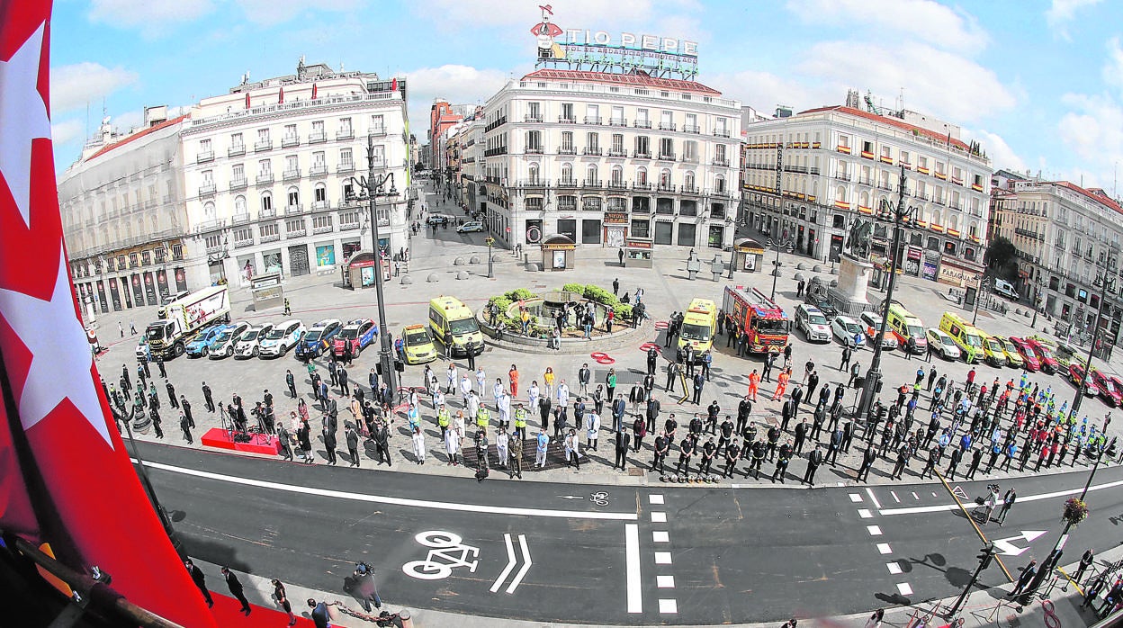 Los colectivos homenajeados en el Dos de Mayo