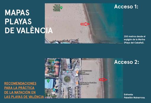 Valencia avanza en la desescalada y ya permite el baño en las playas tras abrirlas para los paseos