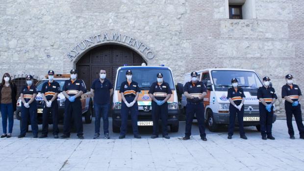 Torrijos rinde homenaje a los voluntarios de Protección Civil