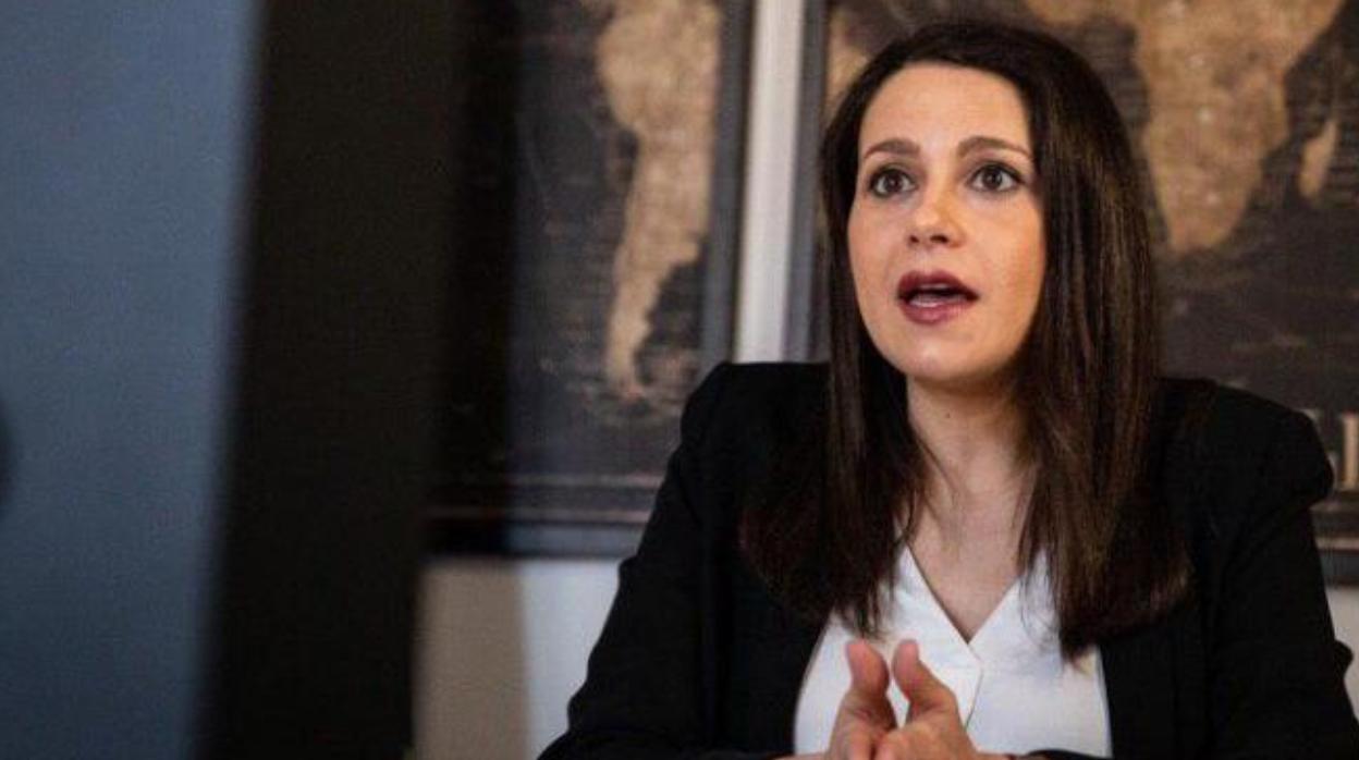 La presidenta de Ciudadanos, Inés Arrimadas