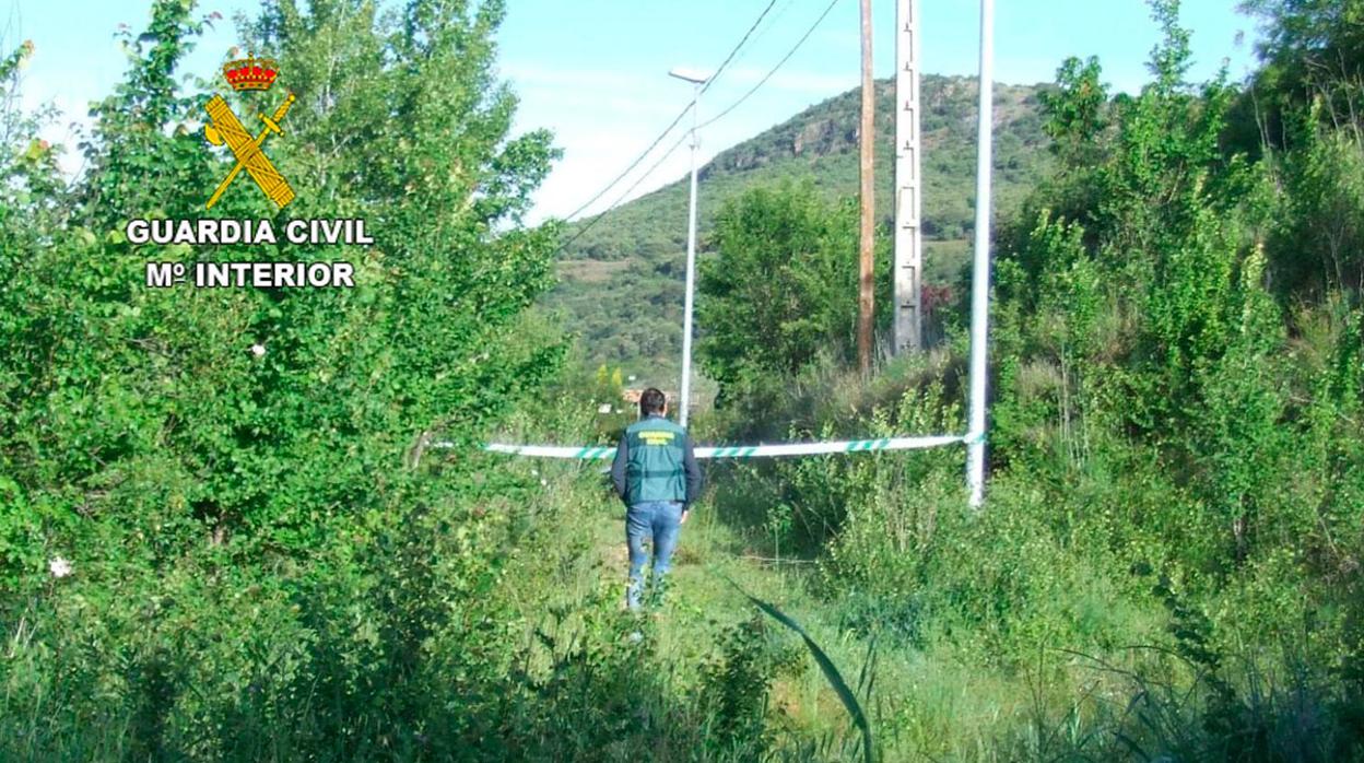 Lugar en el que ocurrieron los hechos en la localidad de Borrenes