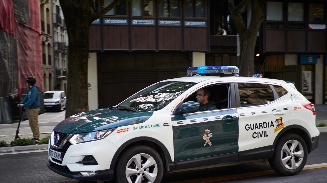 Un coche de la Guardia Civil en una imagen de archivo