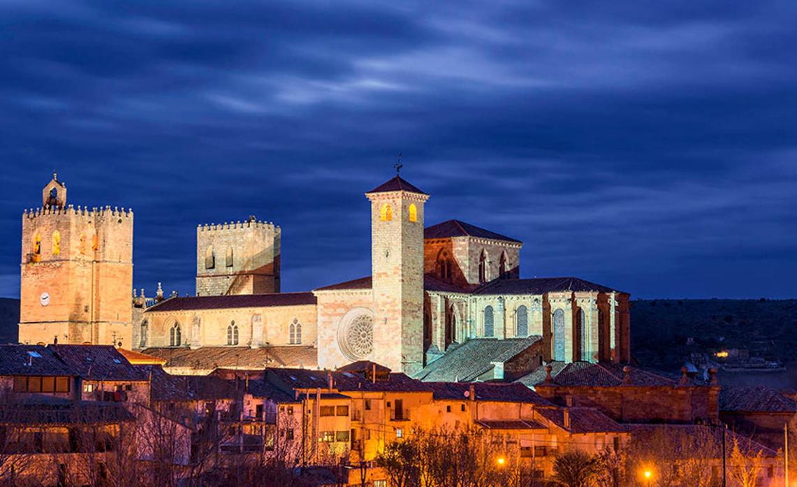 Imagen de la catedral de Sigüenza (Guadalajara)