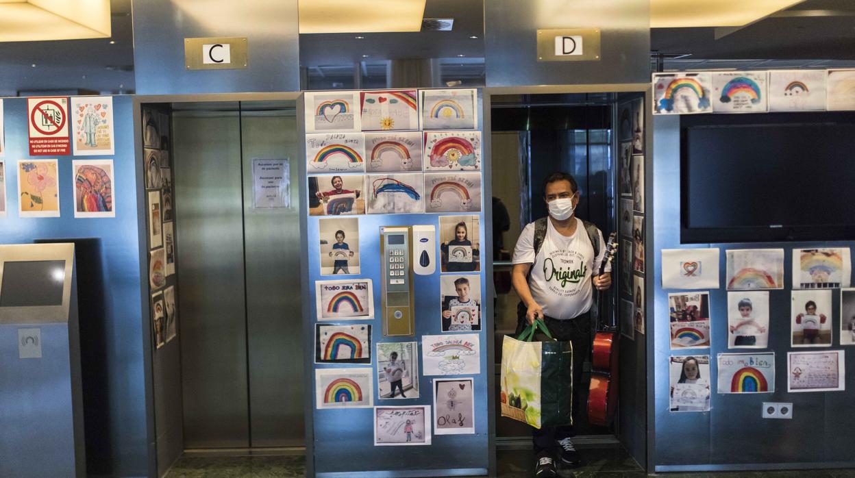 Un hotel de Barcelona, convertido en hospital