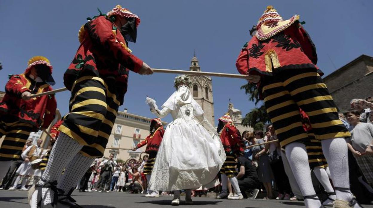 Procesión del Corpus Christi en Valencia