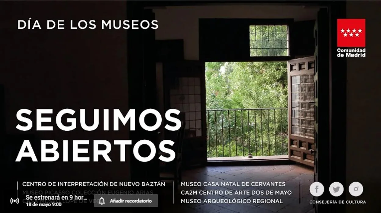 Día Internacional de los Museos de la Comunidad de Madrid