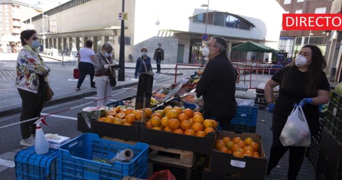 Mercadillo en Ponferrada