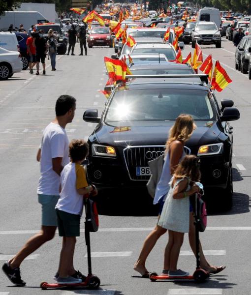 La protesta ha discurrido sin incidentes