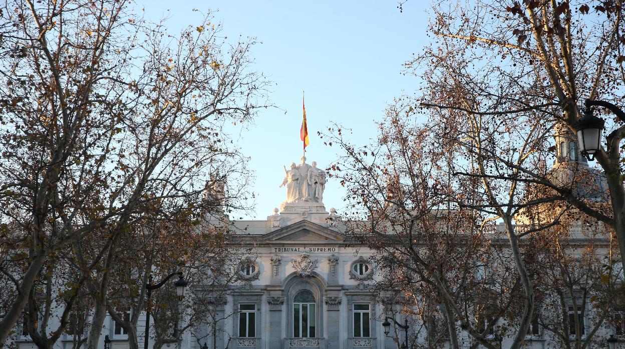 La fachada del Tribunal Supremo, en una imagen de archivo