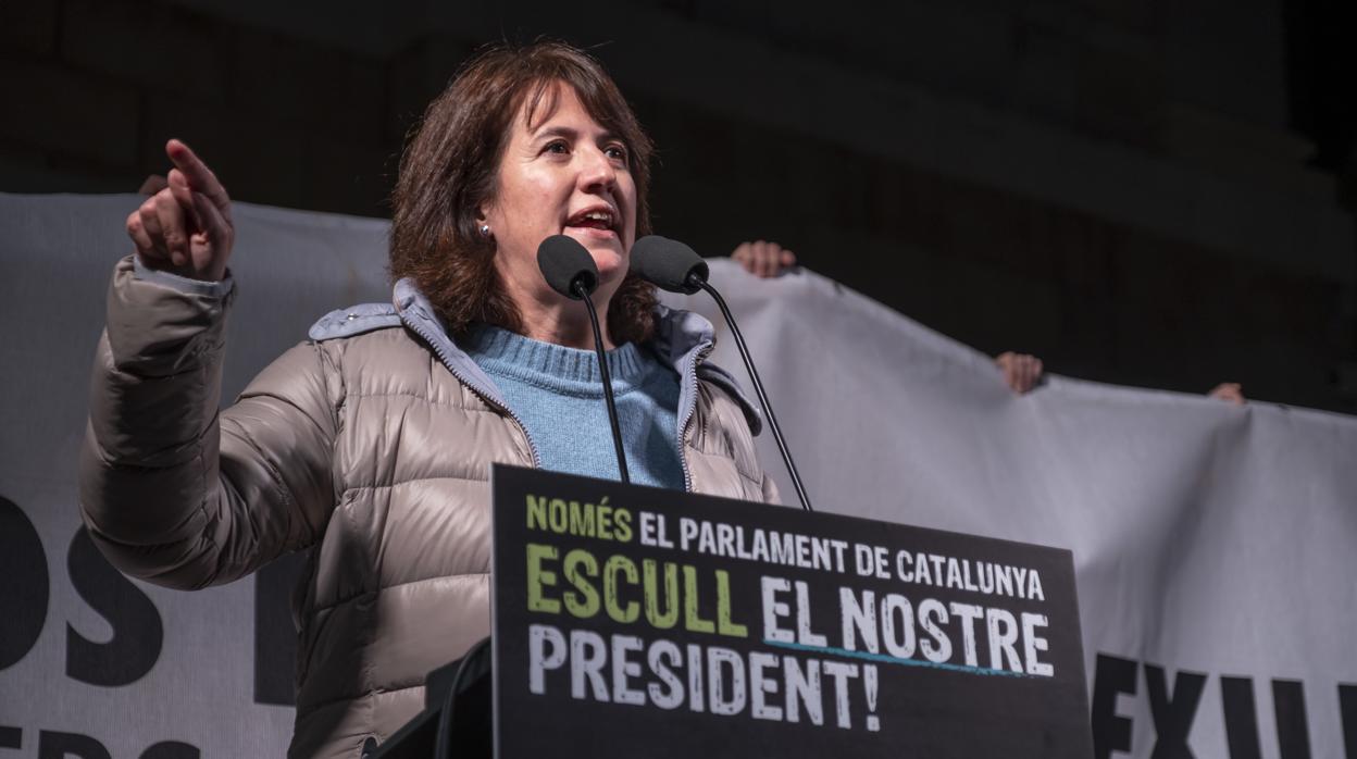 La presidenta de la ANC, Elisenda Paluzie