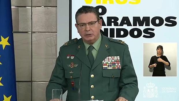 Dimite Laurentino Ceña, número dos de la Guardia Civil, por la «injusta» destitución de De los Cobos