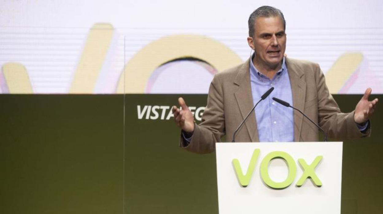 El secretario general de Vox, Javier Ortega Smith