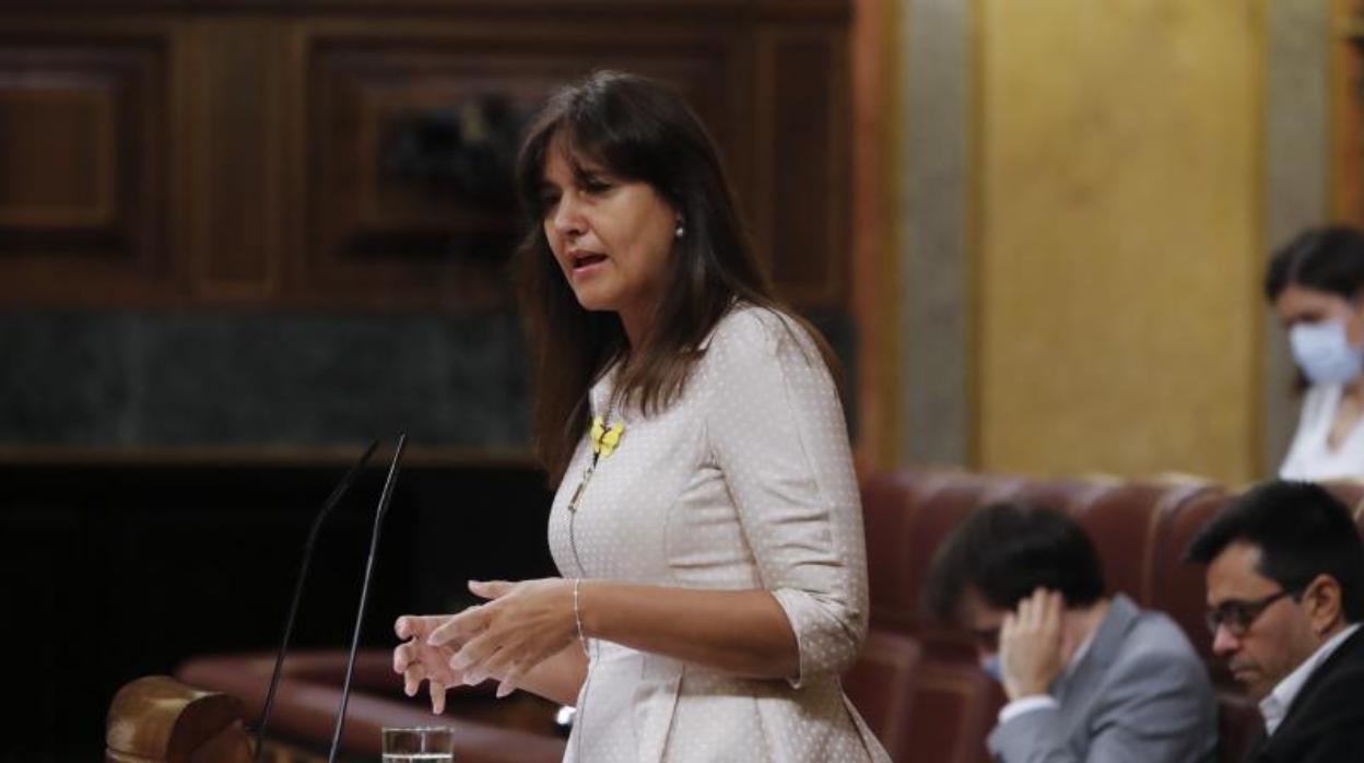 La portavoz de Junts en el Congreso, Laura Borràs