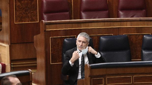 La oposición cerca en el Congreso a Marlaska, que niega cualquier «injerencia» en el informe del 8-M
