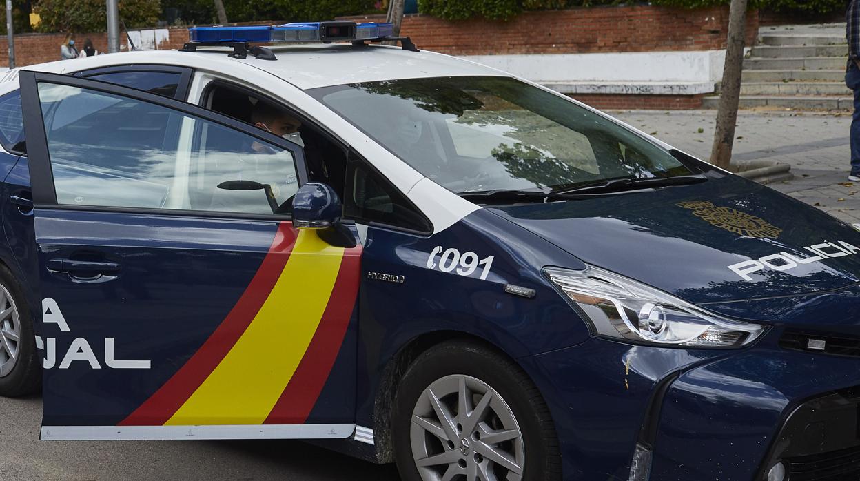 Imagen de archivo de un coche de Policía Nacional